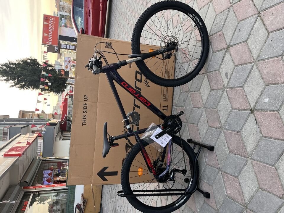 CARRARO CRX 724 27.5 JANT DAĞ BİSİKLETİ 360H 24-V HD KARANLIK MOR-KIRMIZI