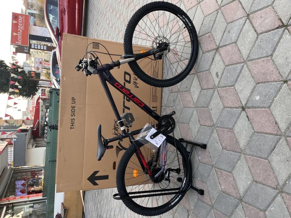 CARRARO CRX 724 27.5 JANT DAĞ BİSİKLETİ 360H 24-V HD KARANLIK MOR-KIRMIZI