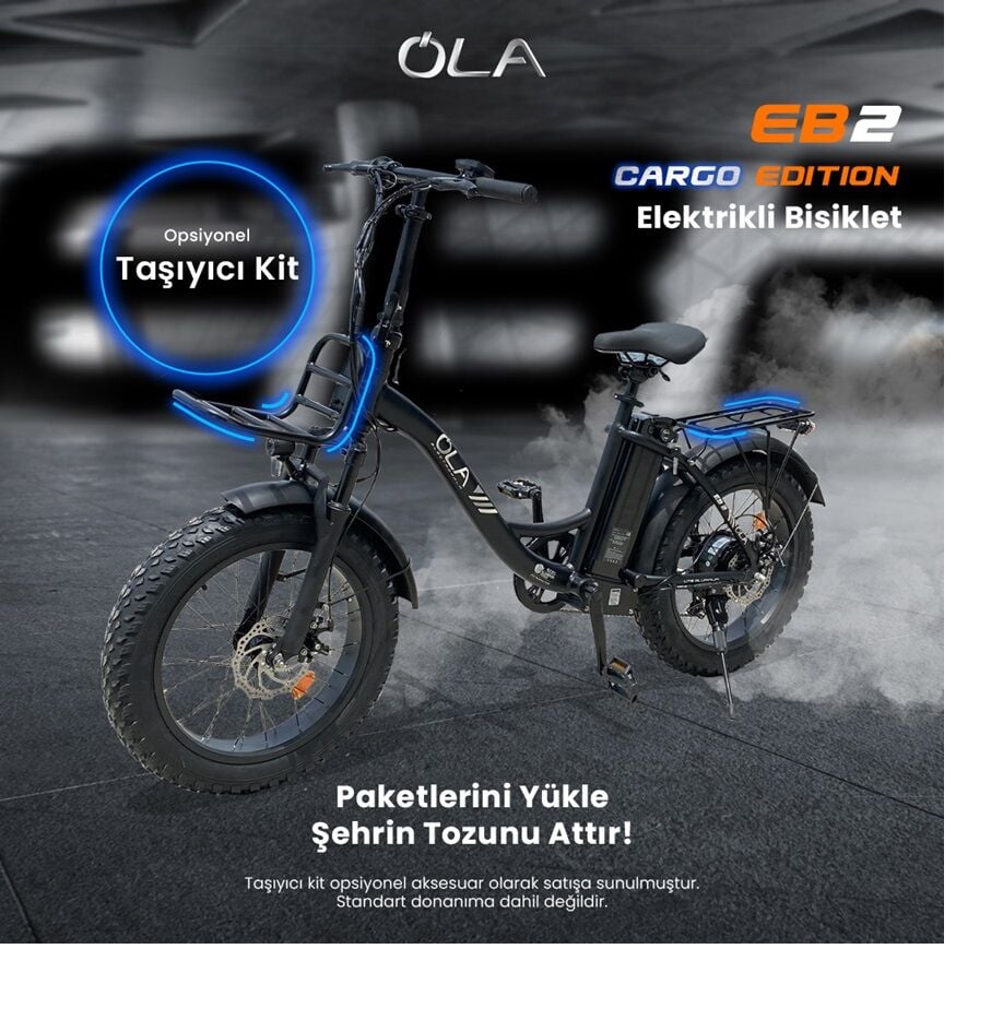 Elektrikli Bisiklet Ön Taşıyıcı Kit (EB1 – EB2 -NİCMA- TIGRES - QUINOX Uyumlu)