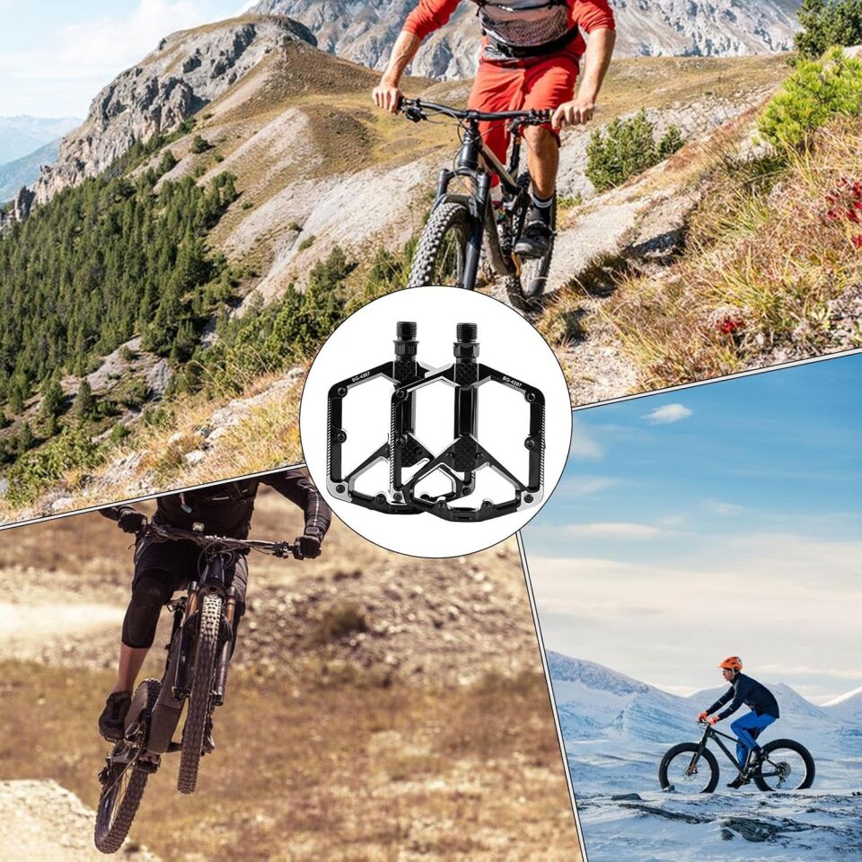 Forte   Gt   Alüminyum   Platform   Bisiklet   Pedalı   Siyah   XBYC-1807 BG-4207