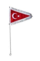 Bisiklet Bayrak Direği, Türk Bayrağı Flama Püsküllü
