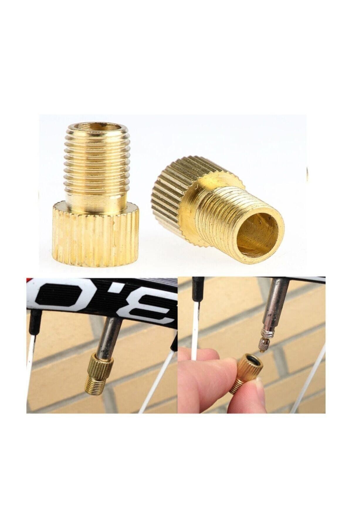 Presta Schrader Sibop Dönüştürücü Adaptör