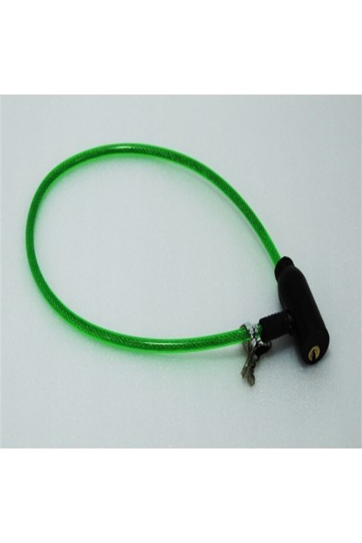 Bisiklet Kilidi - Anahtarlı Çelik Halatlı Kilit ( 12x60 Kilit )