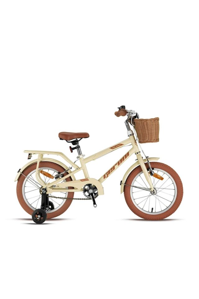 Geroni   Milano   16   Jant   Çocuk   Bisikleti   2026   Model MİNT YEŞİLİ KAHVERENGİ