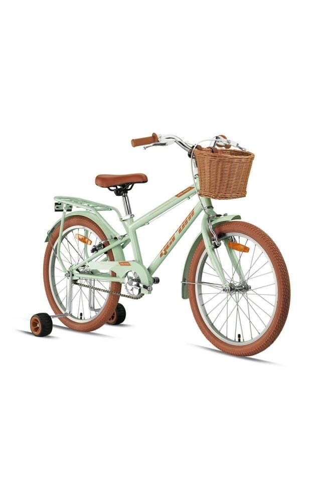 Geroni   Milano   16   Jant   Çocuk   Bisikleti   2026   Model MİNT YEŞİLİ KAHVERENGİ