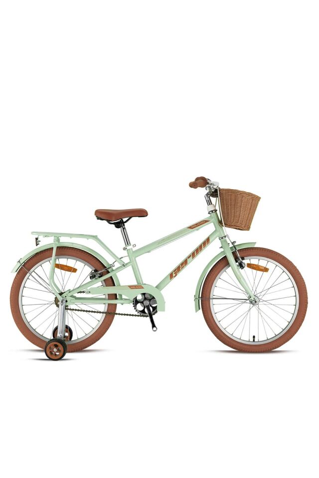 Geroni   Milano   16   Jant   Çocuk   Bisikleti   2026   Model MİNT YEŞİLİ KAHVERENGİ