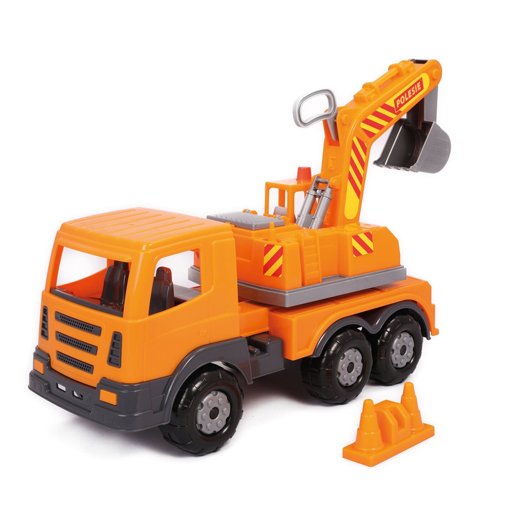 Polesie Oyuncak Prestij Kutuda Ekskavatör Aracı Kepçe