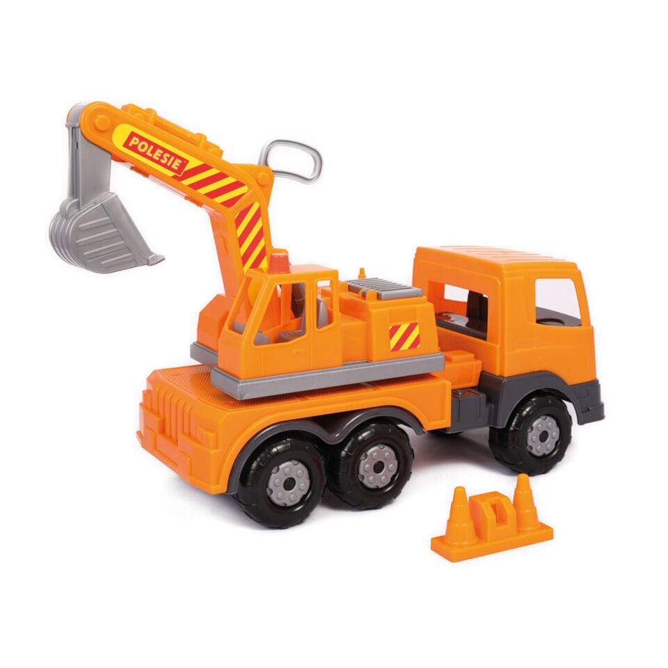 Polesie Oyuncak Prestij Kutuda Ekskavatör Aracı Kepçe