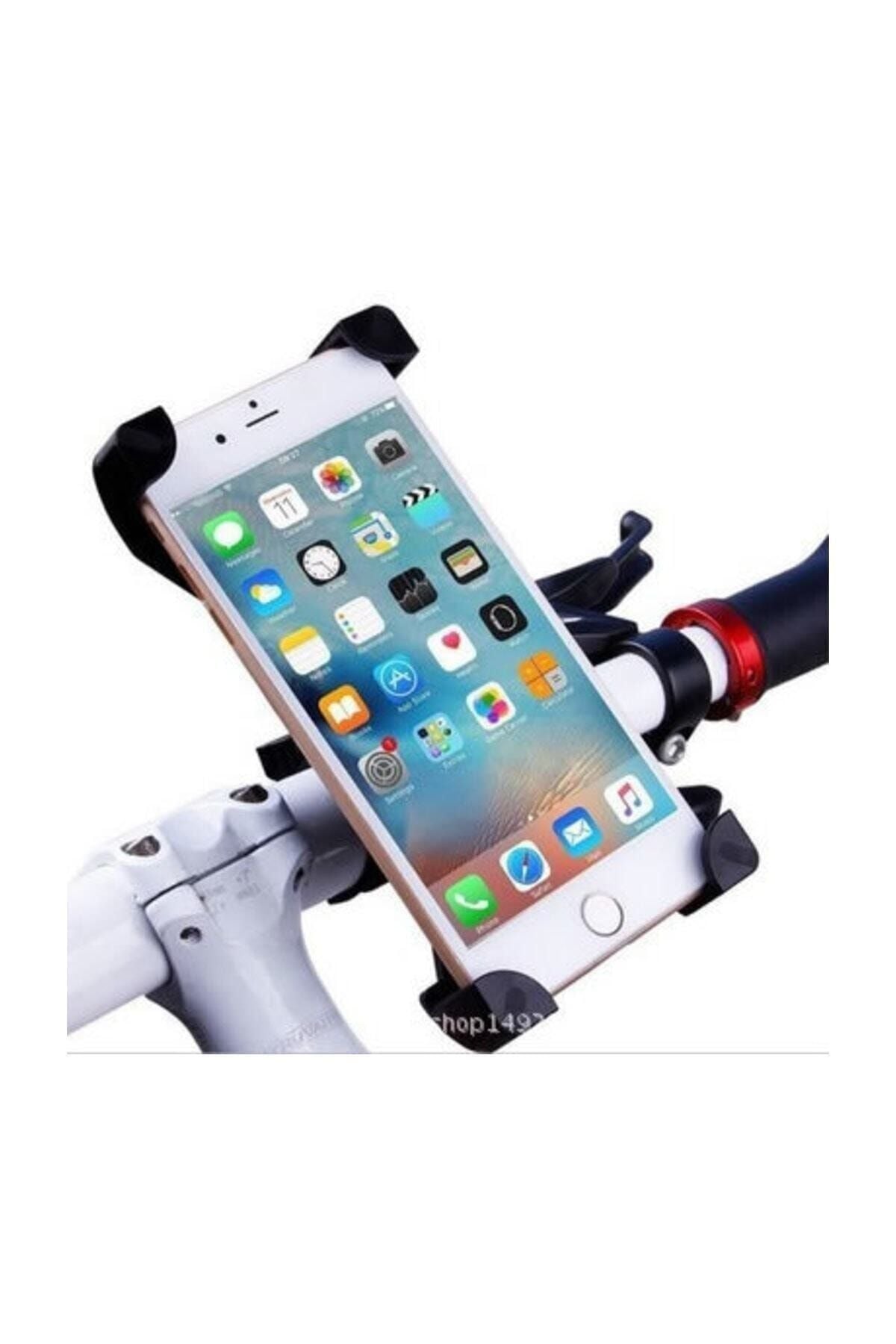 Ally Ch-01 Universal 360 Döner Motosiklet&bisiklet Telefon Tutucu Siyah