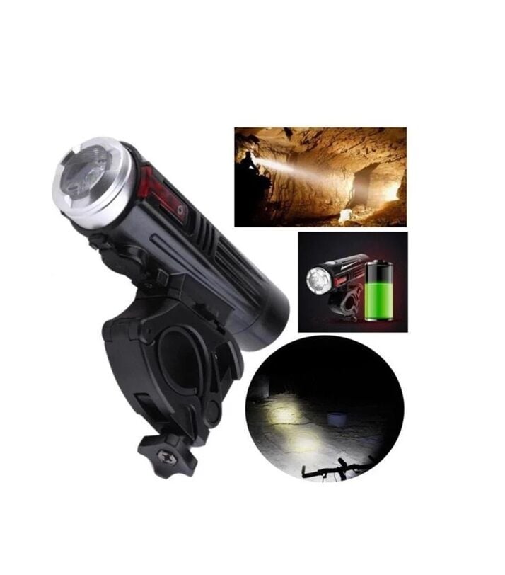 X-Bicycle 6113 Usb Şarjlı Bisiklet Ön Aydınlatma 880 Lümen