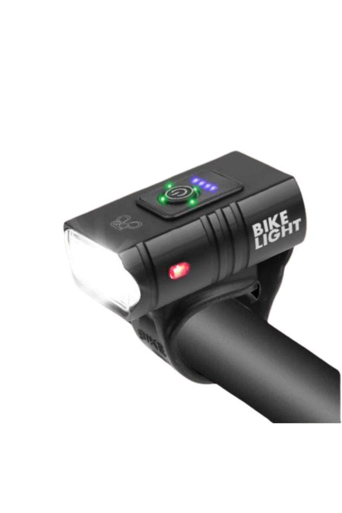 T6 Led Bisiklet Işık Usb Şarj Edilebilir Güç Ekran Ön Lamba XBYC6050