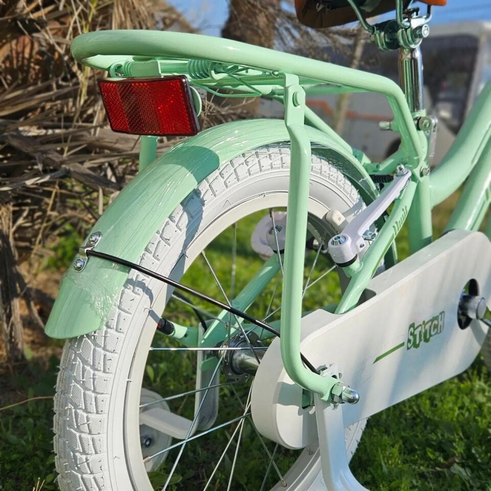 Ümit Stitch L Atb 16 Jant Sepetli Çocuk Bisikleti - Mint Yeşil