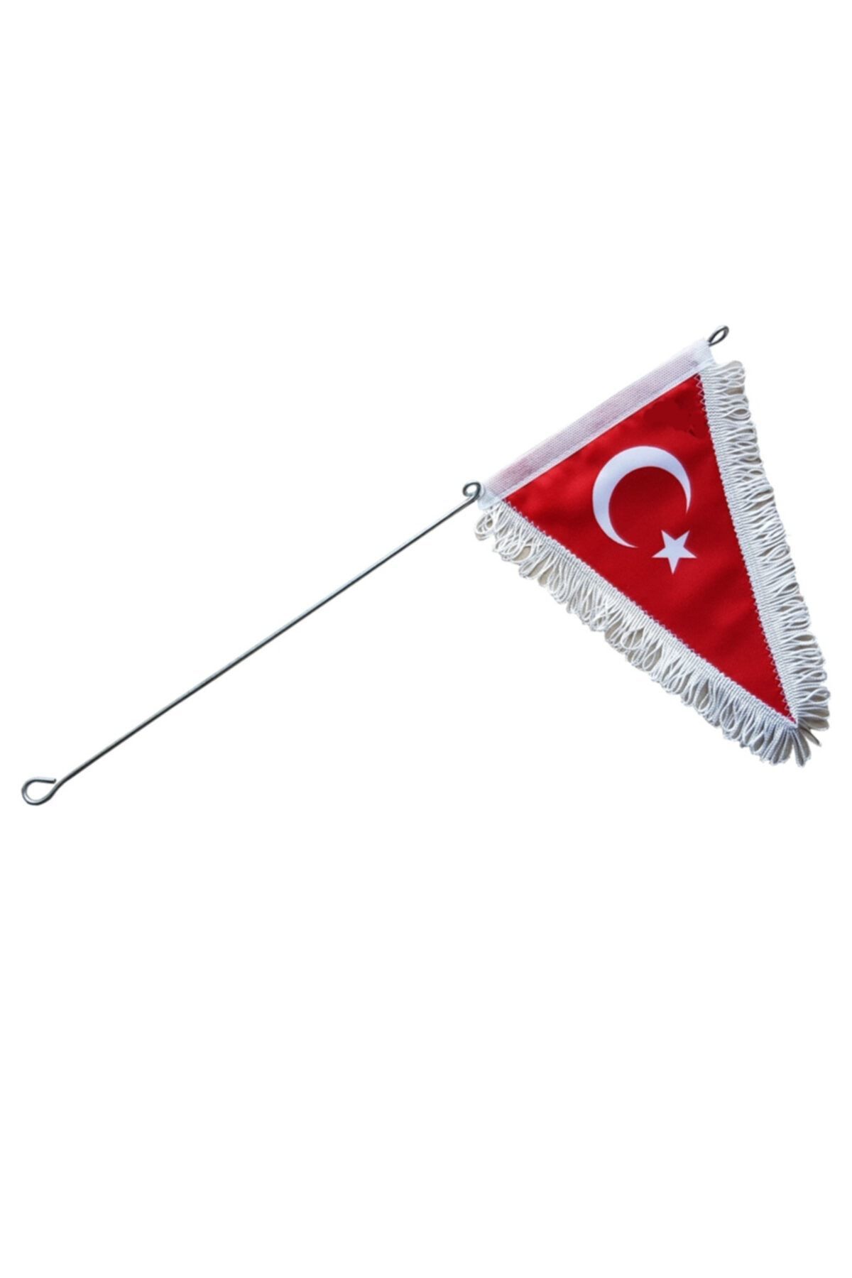 Bisiklet Türk Bayrak Direği-kare Küçük