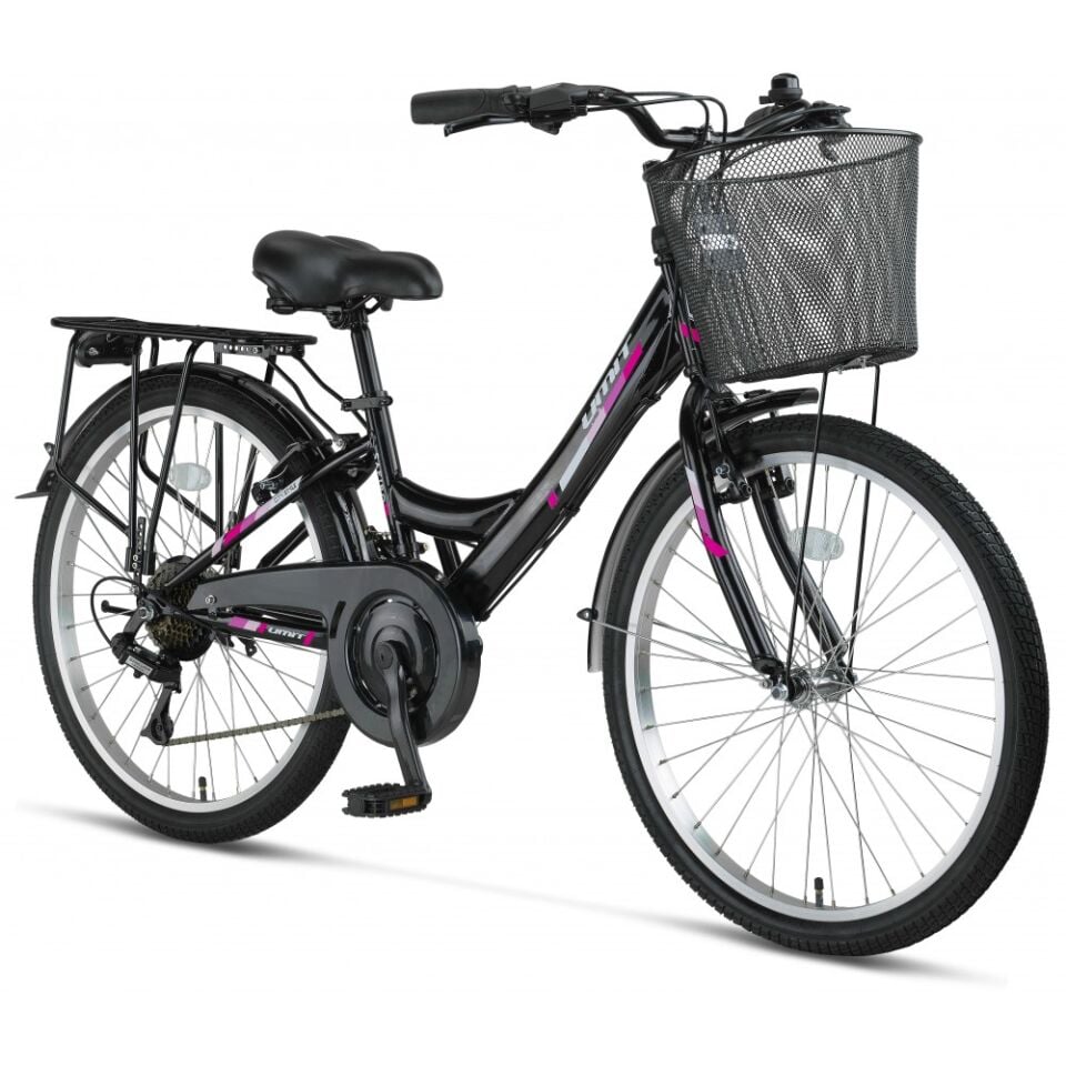 Ümit Safiro - 24 Jant 21 Vites Çocuk Bisikleti - Siyah