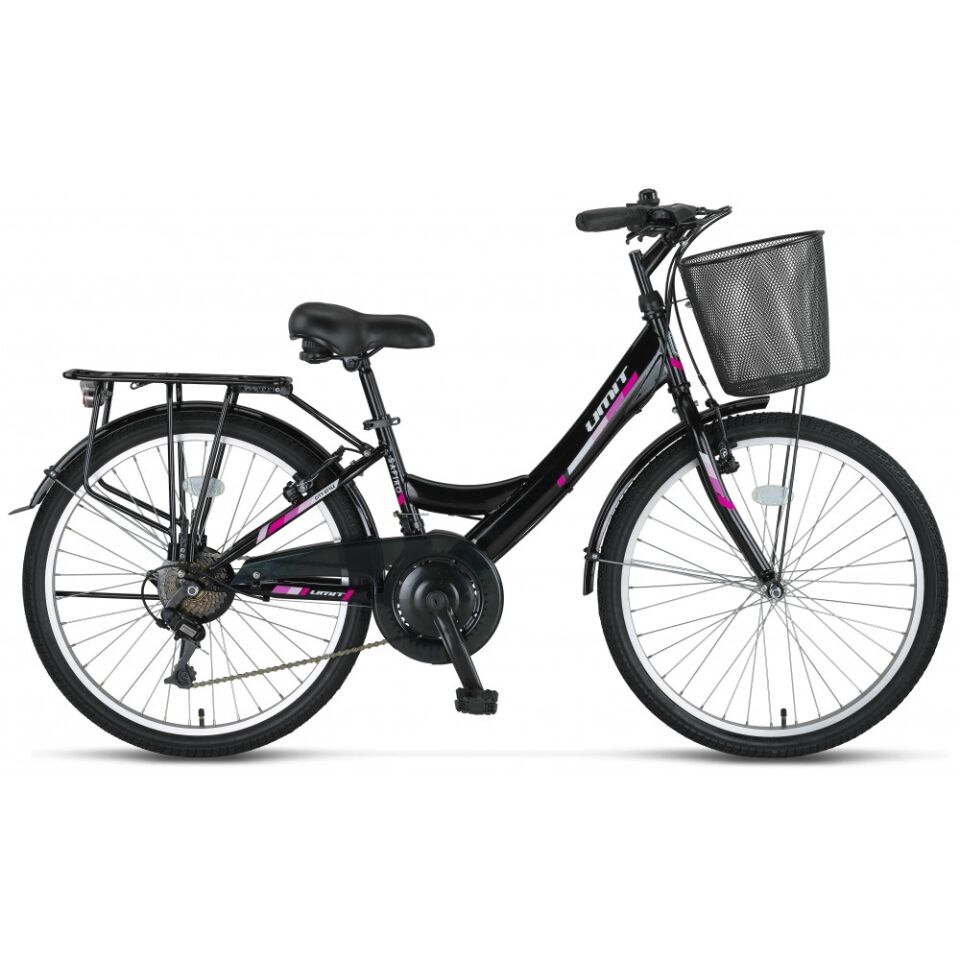 Ümit Safiro - 24 Jant 21 Vites Çocuk Bisikleti - Siyah