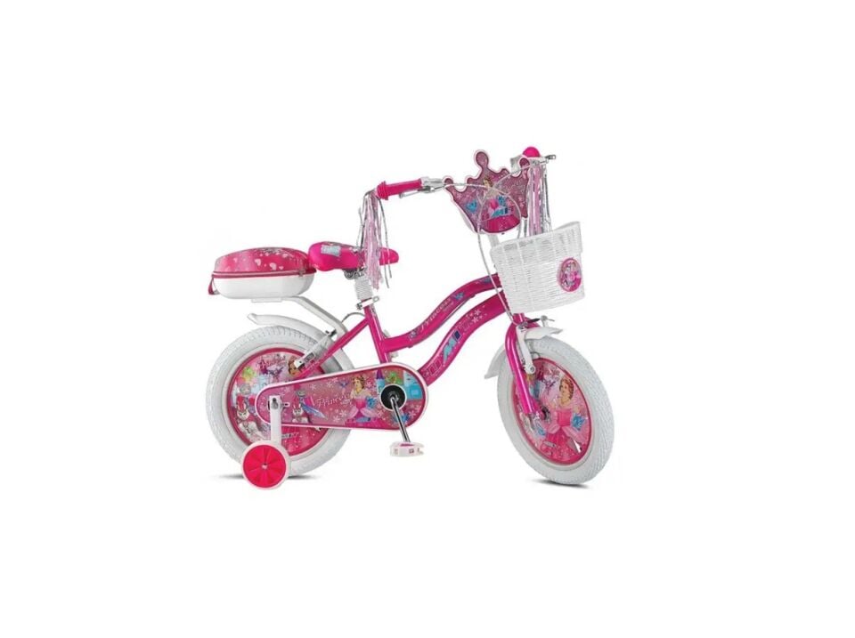 Ümit Princess - 16 Jant Sepetli Çocuk Bisikleti - Pembe