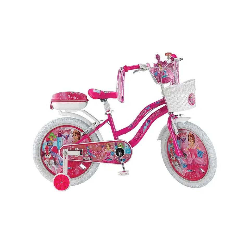 Ümit Princess - 20 Jant Sepetli Çocuk Bisikleti - Pembe