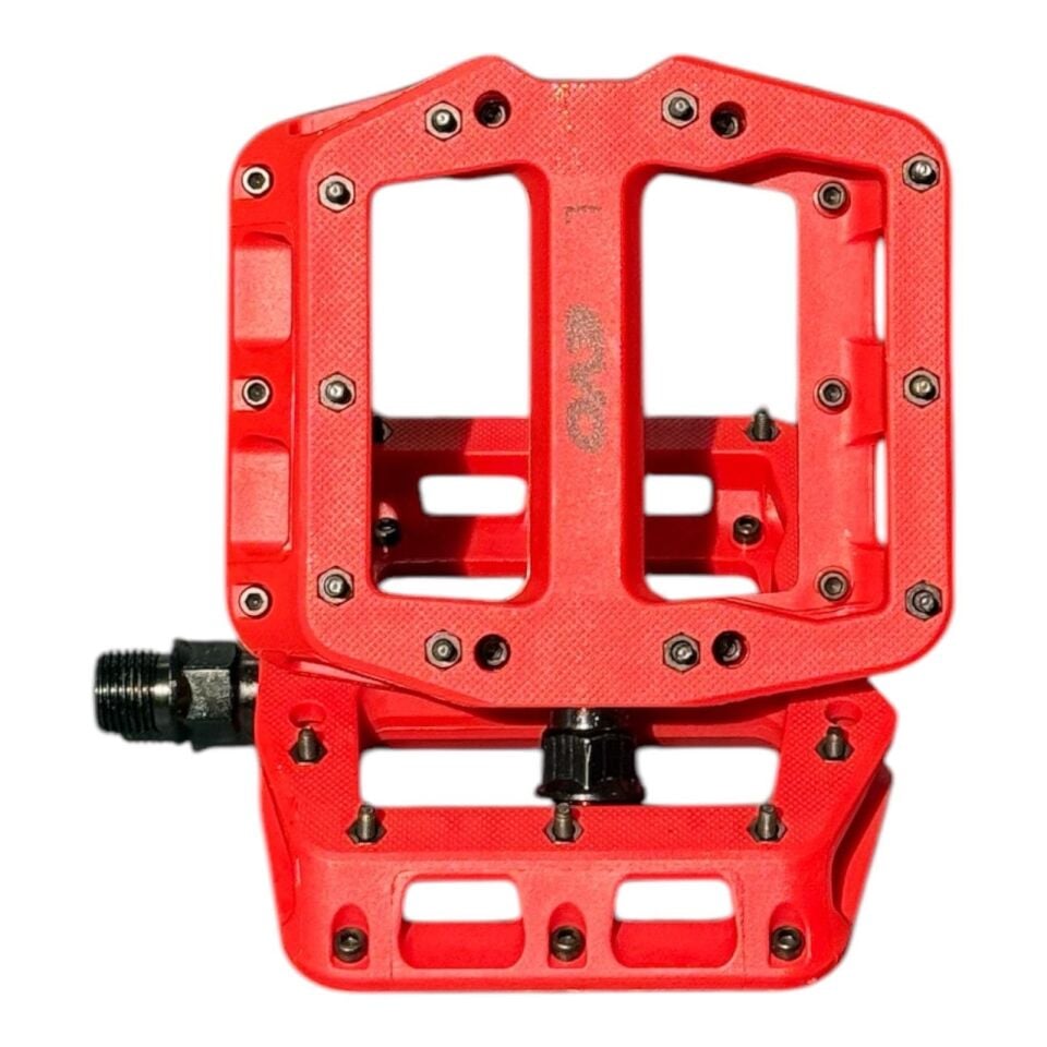 EVO RULMANLI ÇİVİLİ BİSİKLET PEDAL KIRMIZI