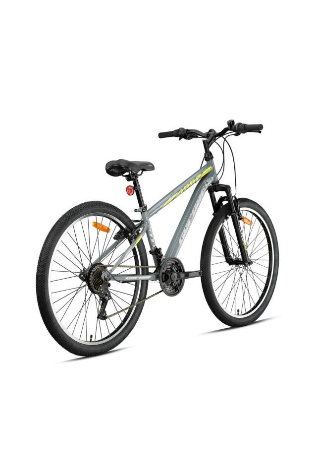 Geroni Mars Plus 26'' 21 Vites Mtb 14 Kadro 21 Vites Nardo Gri Neon Sarı