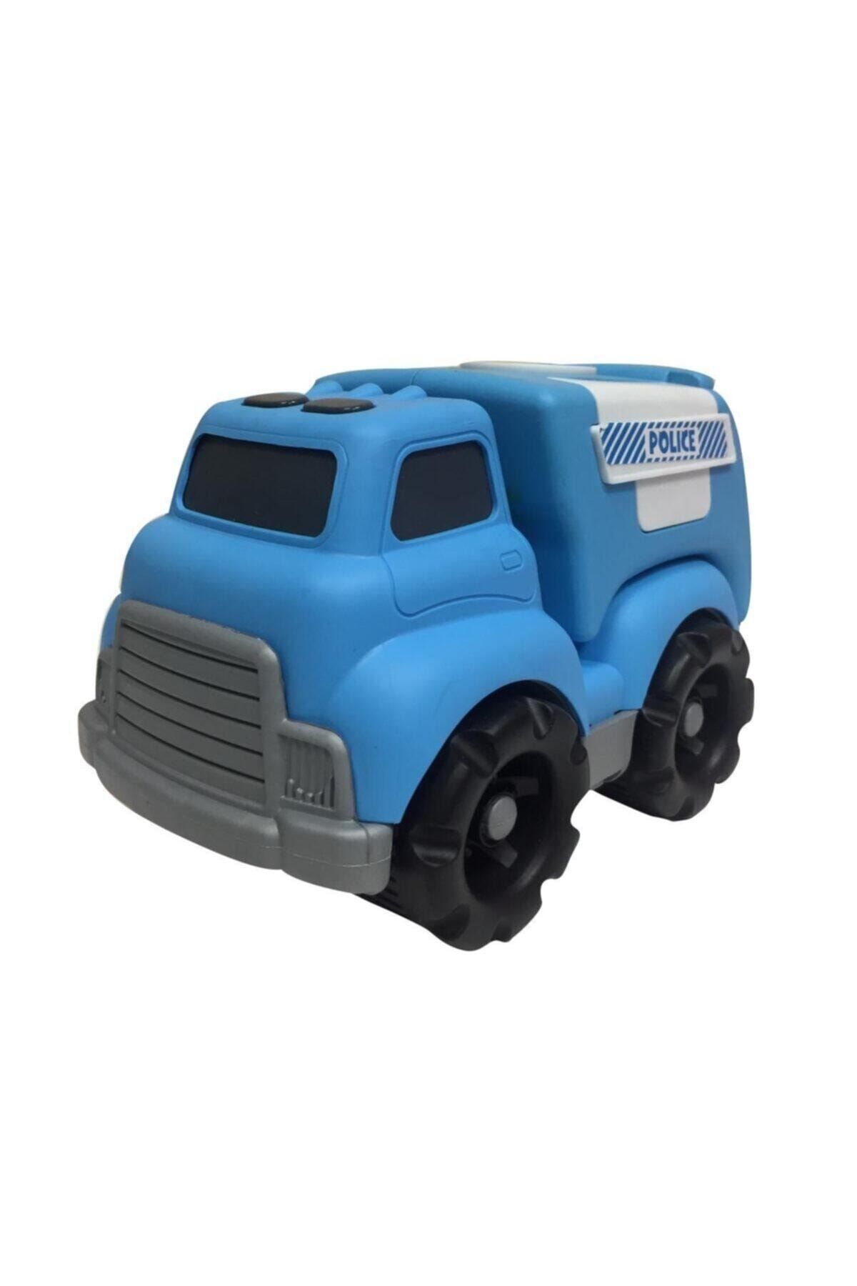 Mavi Smartland Wheels Şehir Polis Arabası 3663