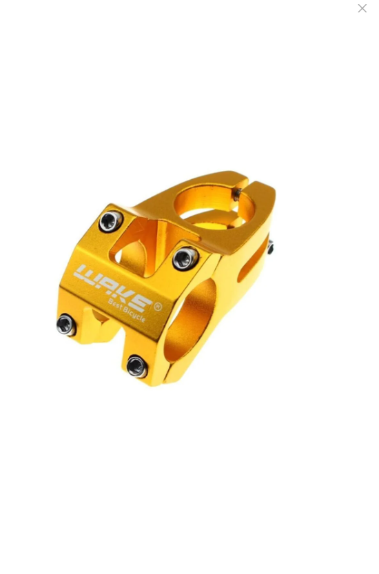 Wake Alüminyum Sarı 31.8 45Mm Kısa Gidon Boğazı