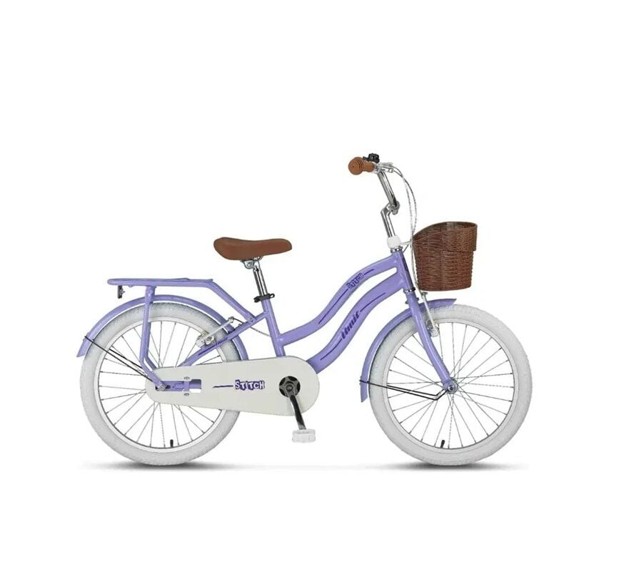 Ümit Stitch L Atb 20 Jant Sepetli Çocuk Bisikleti - Lila