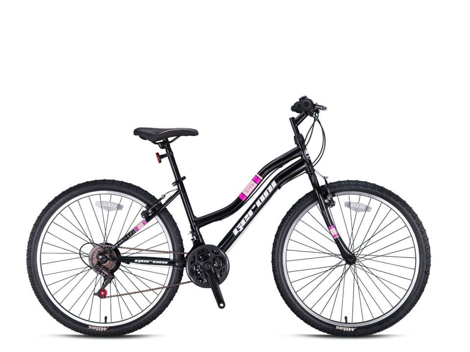 GERONİ SWAN LADY V FREN 26 JANT DAĞ BİSİKLETİ SİYAH EKRU PEMBE