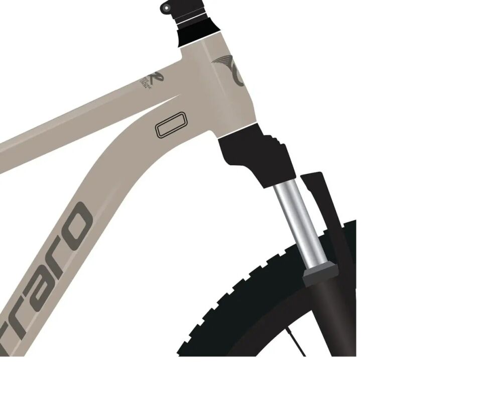 Carraro Crx 924 - 29 Jant 19'' 48cm ( L - Xl ) Kadro 24 Vites Dağ Bisikleti HD Fren Gül Gri Koyu Gri