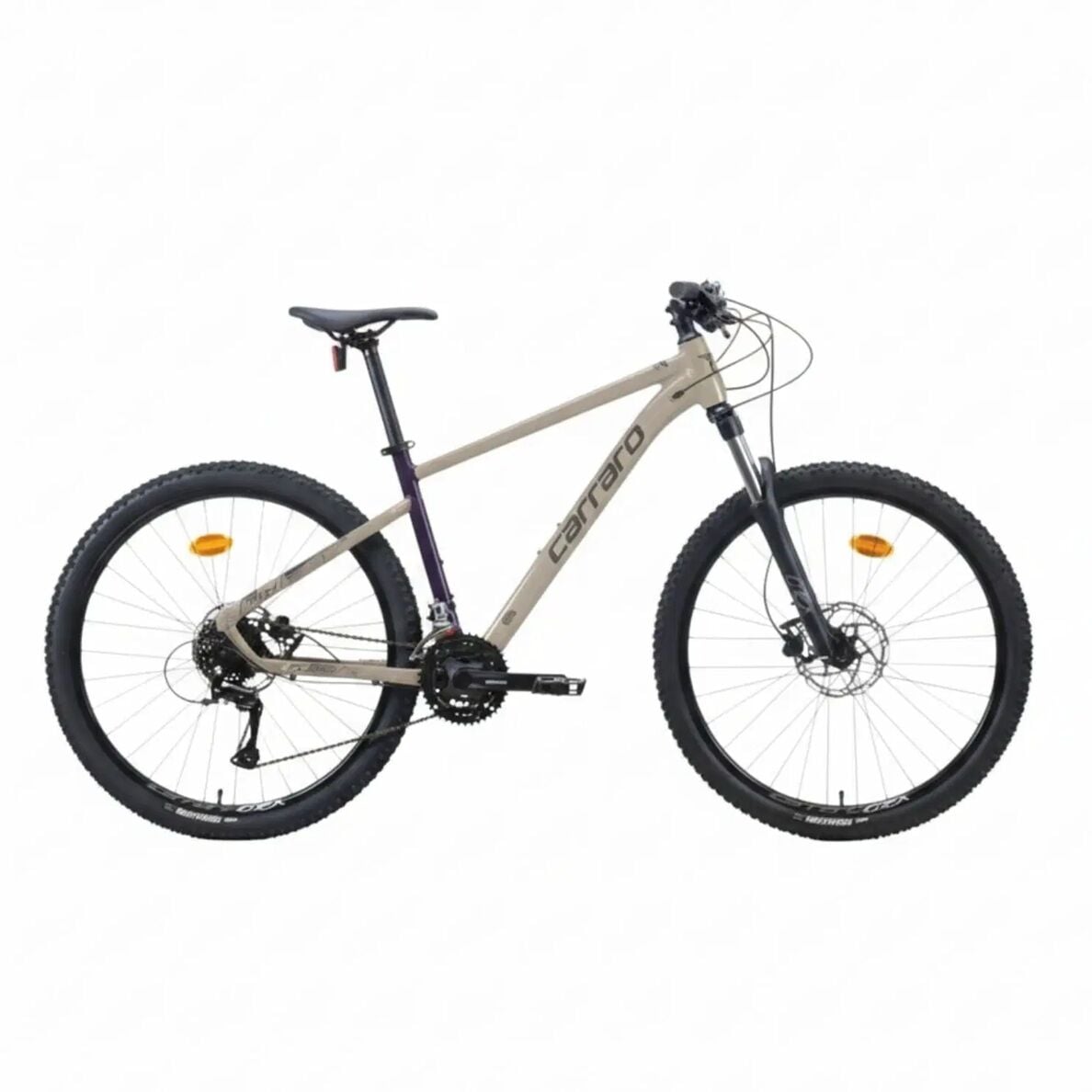 Carraro Crx 924 - 29 Jant 19'' 48cm ( L - Xl ) Kadro 24 Vites Dağ Bisikleti HD Fren Gül Gri Koyu Gri