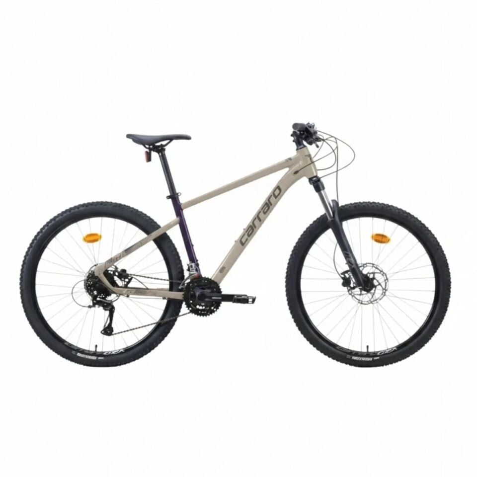 Carraro Crx 924 - 29 Jant 19'' 48cm ( L - Xl ) Kadro 24 Vites Dağ Bisikleti HD Fren Gül Gri Koyu Gri