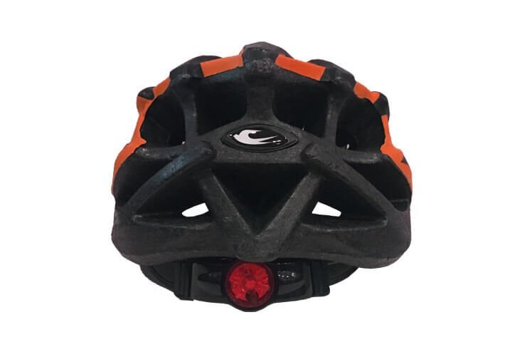 RAPTOR - Kask - MV29 - Arka Led Lambalı - Fileli - Siyah/Turuncu - M Beden