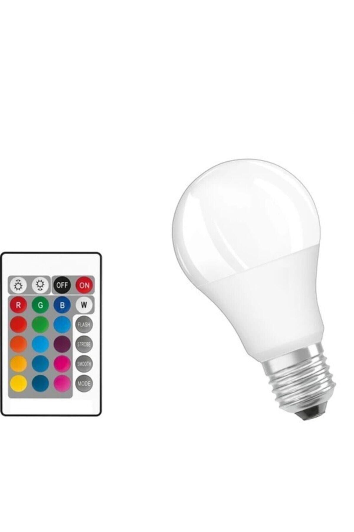 Led Uzaktan Kumandalı Renk Değiştiren 9w E27 Rgb Ampul