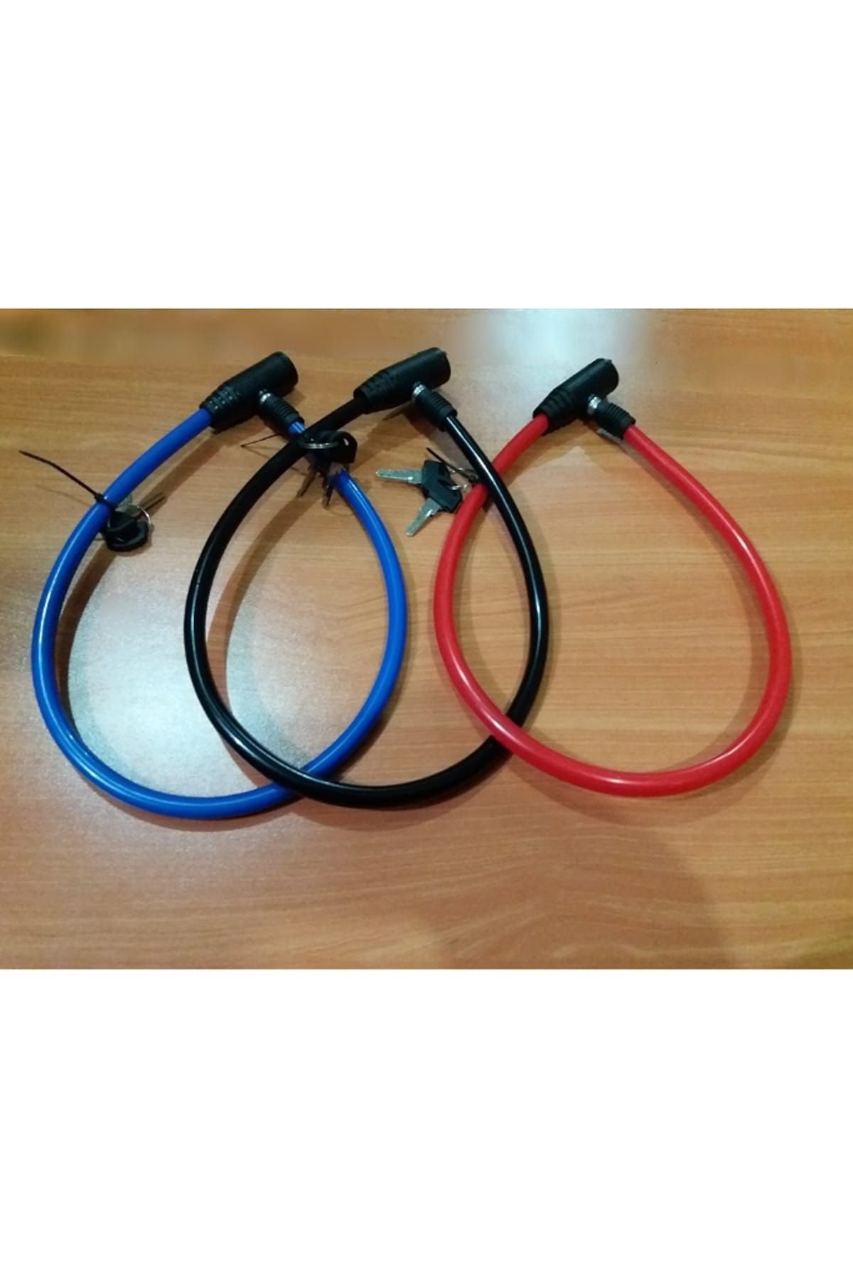 Motorsiklet Kilidi Bisiklet Kilidi 63 Cm 2 Anahtarlı