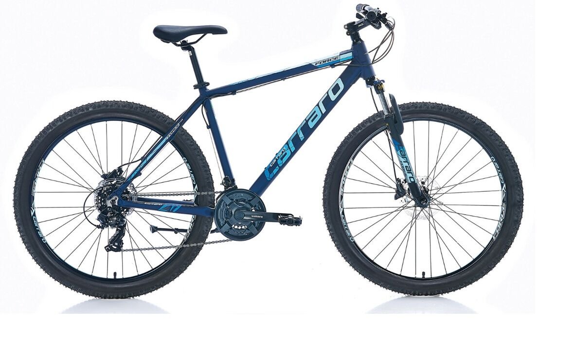 CARRARO FORCE 720 27.5 JANT DAĞ BİSİKLETİ 381H 21-V HD MAT KOYU MAVİ-AÇIK-MAVİ-GÜMÜŞ