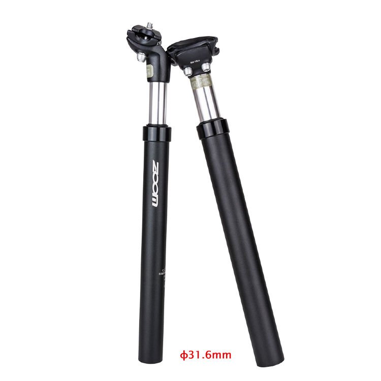 ZOOM AMORTİSÖRLÜ BİSİKLET SELE BORUSU KIZAKLI 31.6 Sele Borusu - Zoom, Amortisörlü, 31.6, Kızaklı