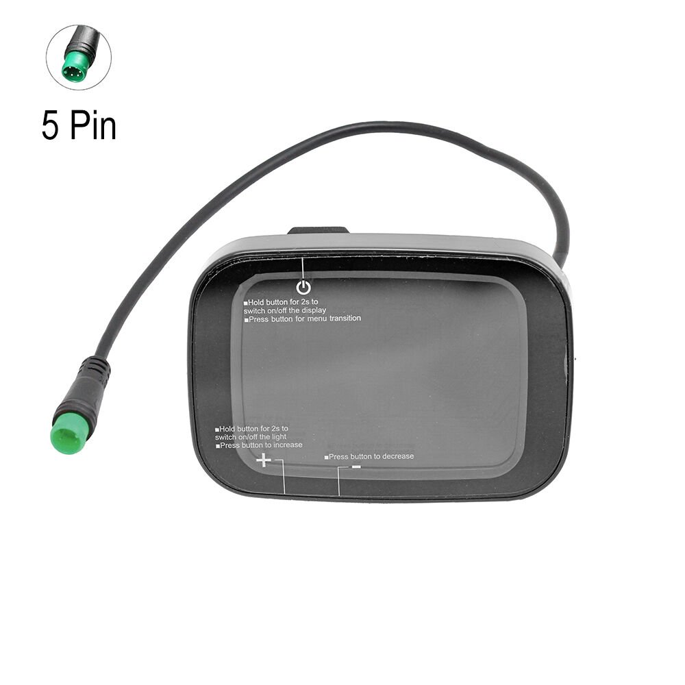 E-Bike Ekran - YL-81C, 6Pin, Mosso/Altec Uyumlu