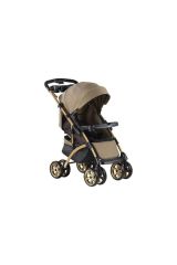 Kırcıllı Kahverengi Bh-609 Polo Çift Yönlü Bebek Arabası