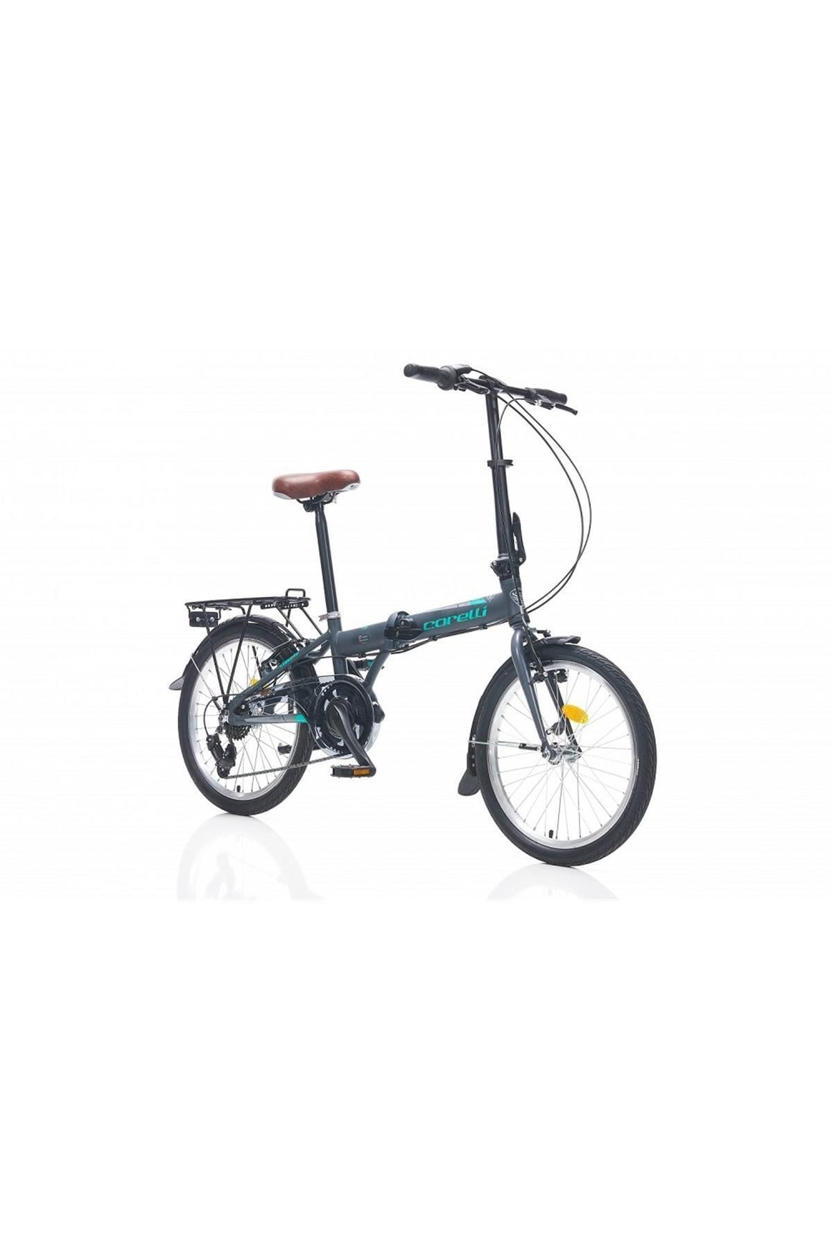 Simple 20 Jant 16''katlanır Bisiklet Gri-yeşil
