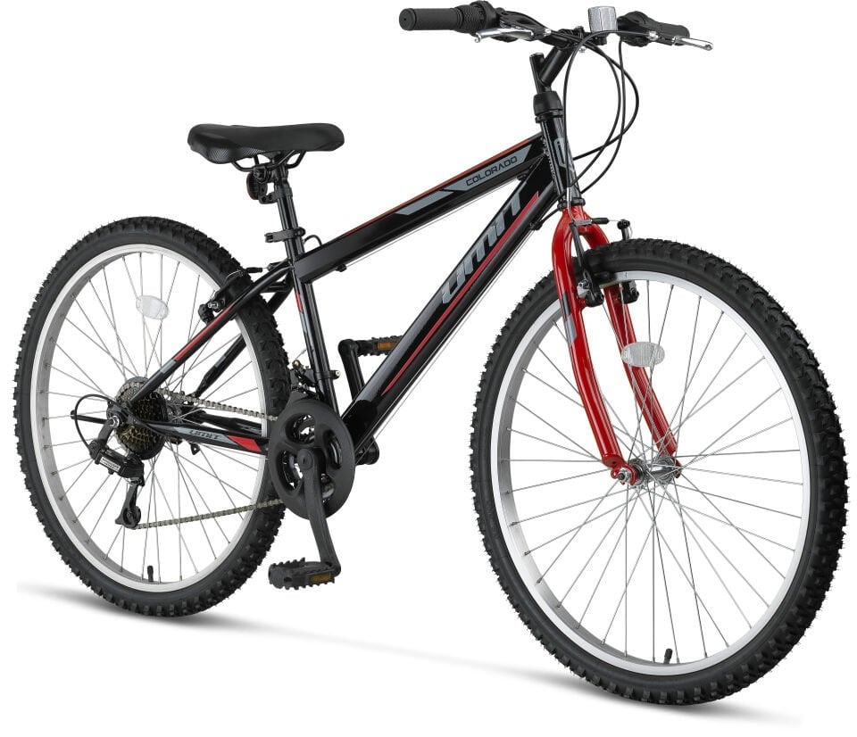 Ümit 2601 COLORADO ERKEK DAĞ BİSİKLETİ V 26 JANT 21 VİTES SİYAH KIRMIZI
