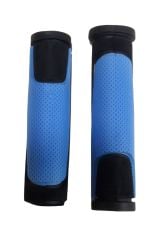 2 Renkli Bisiklet Elciği Pvc Silikon Mavi Siyah Renk 125 Mm Uzunluk