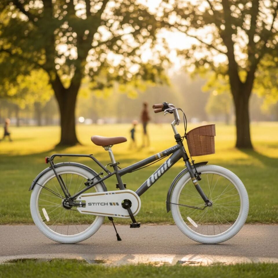 Ümit Stitch M Atb 20 Jant Sepetli Çocuk Bisikleti - Antrasit