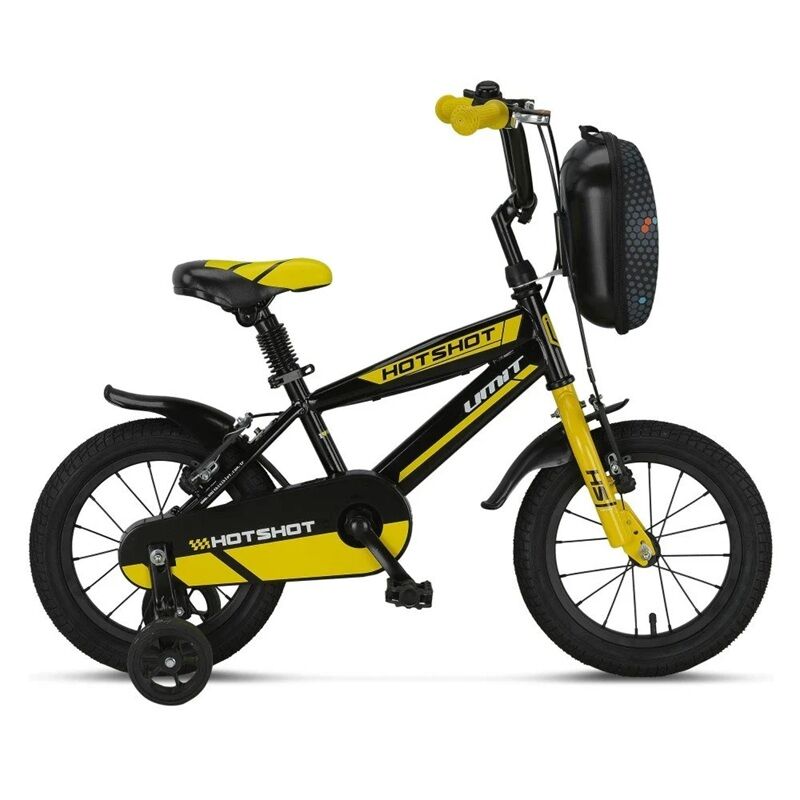 14 Jant Ümit 1410 HotShot Erkek Çocuk Bisikleti Siyah-Sarı