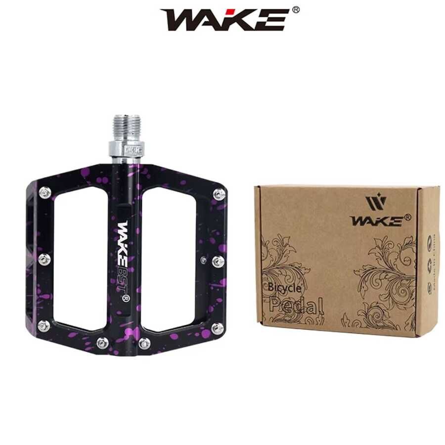 WAKE ALUMİNYUM RULMANLI KAMUFLAJ DESENLİ PEDAL 116. x 97.6MM