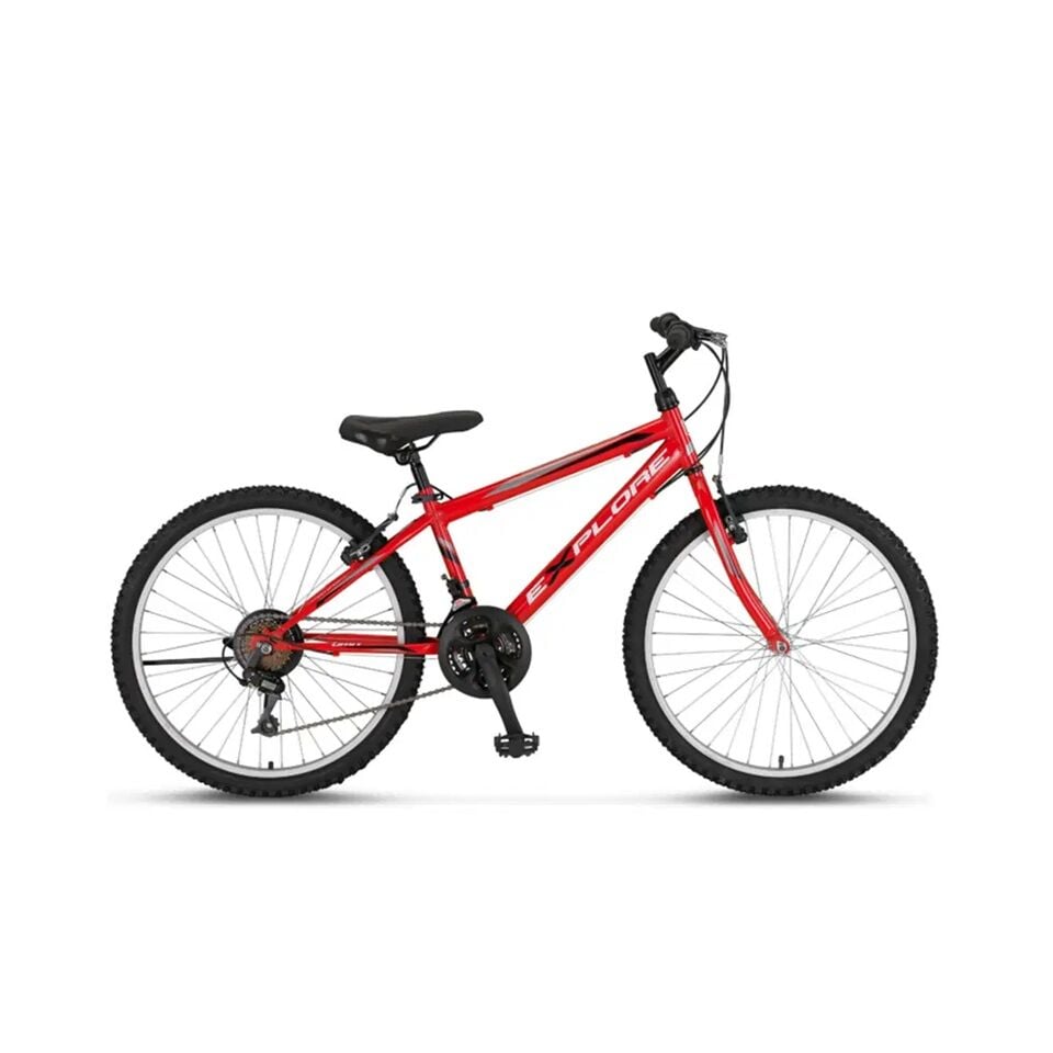 Ümit Explorer M - 26 Jant 21 Vites Dağ Bisikleti Siyah- Kırmızı 2026 SEZON