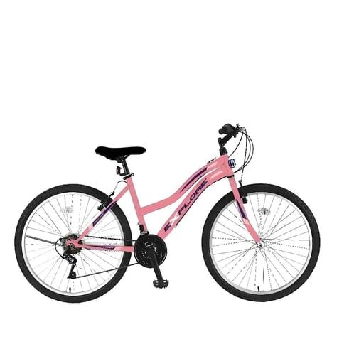 Ümit Explorer 24 Jant V Fren 21Vites Dağ Bisikleti Pembe