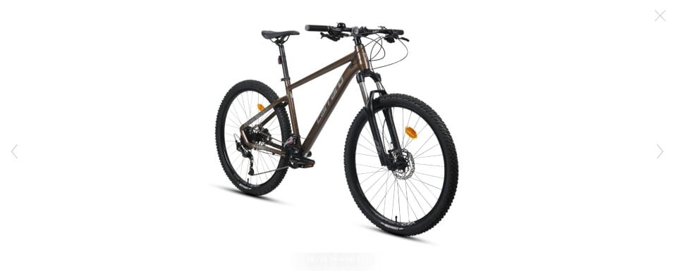 Carraro CRX 718 Dağ Bisikleti 2026 - 18 Vites & Hidrolik Disk Fren | 27.5 Jant (36cm/S) Metalik Kahverengi