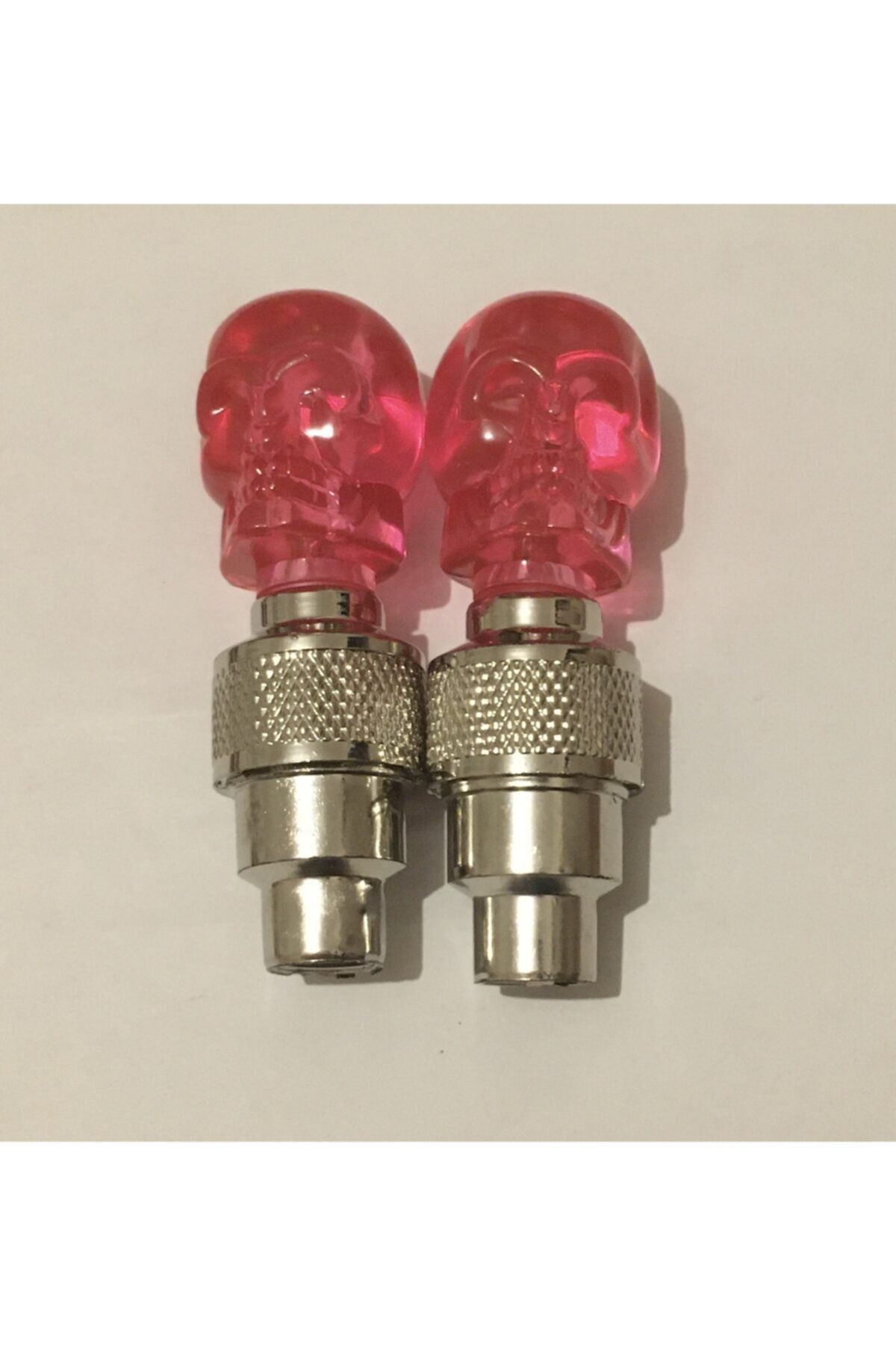 Hareket Sensörlü Hız Ayarlı Neon Işıklı Sibop Kapağı (2 Adet - Pembe)