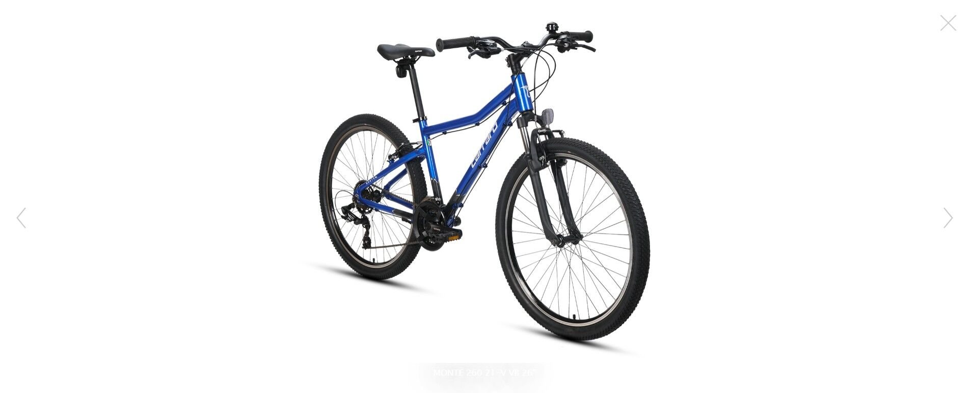CARRARO MONTE 260 DAĞ BİSİKLETİ 26 JANT 45 KADRO V FREN MAVİ GRİ SİYAH 2026 SEZON