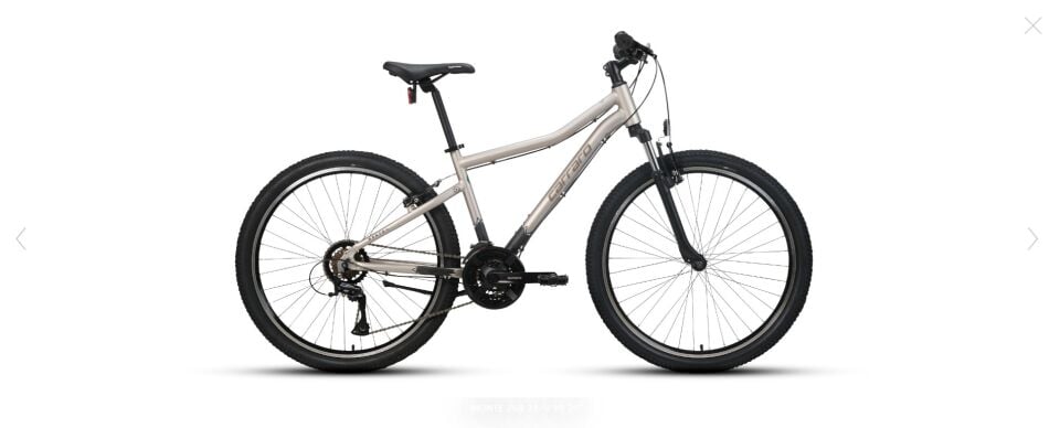 CARRARO MONTE 264 DAĞ BİSİKLETİ 26 JANT 45 KADRO 24 VİTES V FREN MAT NİKEL SICAK GRİ SİYAH 2026 SEZON